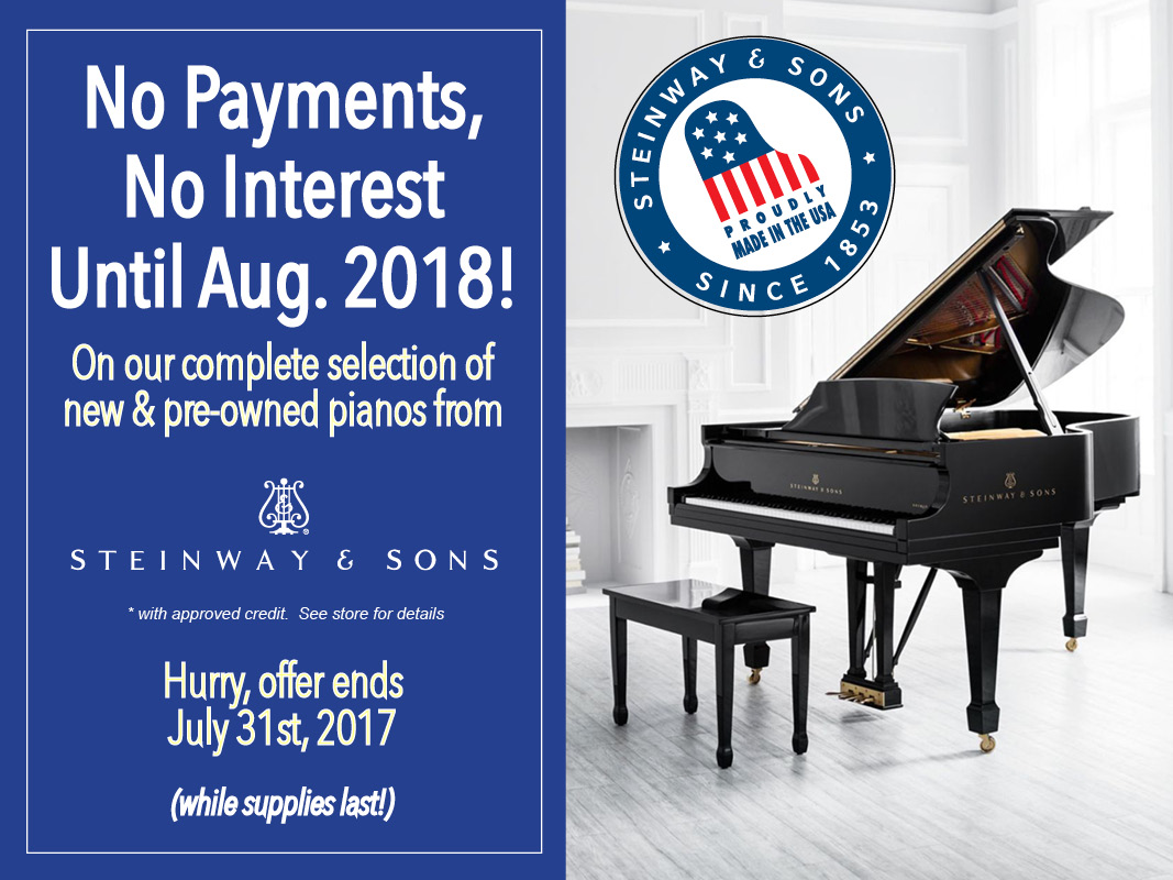 No Payments, No Interest! Rice Music House